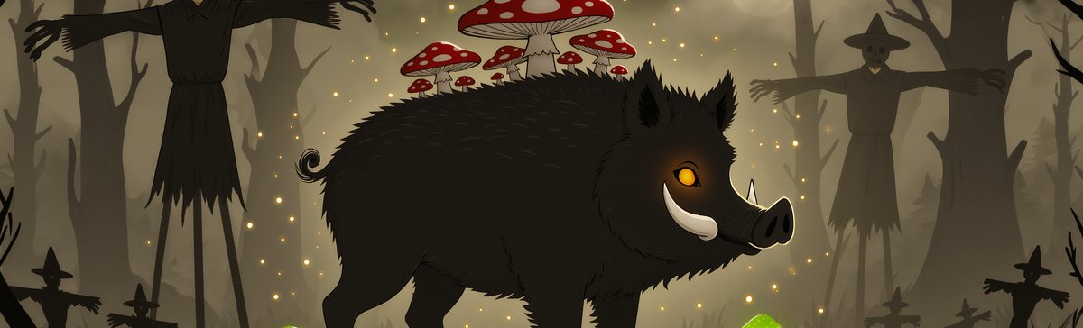 THE MUSHROOM BOAR KING